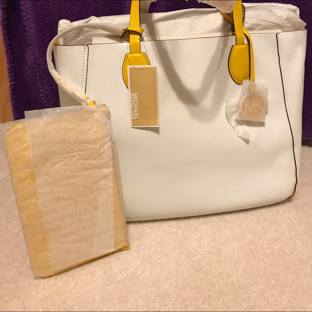Michael Kors reversible Large leather tote